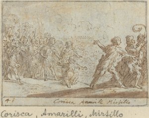 Corisca, Amarilli en Mirtillo, 1640