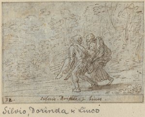 Silvio, Dorinda en Linco, 1640