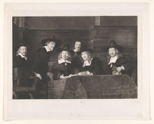 De Staalmeesters door Johann Wilhelm Kaiser (I)