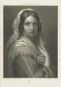 Portret van een onbekende vrouw