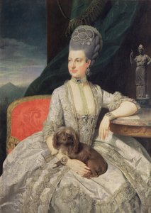 Aartshertogin Maria Christine Habsburg-Lothringen (1742-98), dochter van Keizerin Maria Theresia van Oostenrijk (1717-80) en Keizer Frans I van Oostenrijk (1742-98)