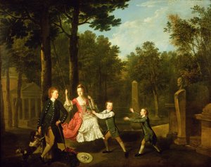 De kinderen van de 4e hertog van Devonshire