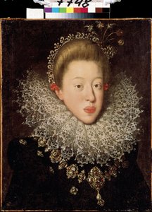 Portret van Anna van Oostenrijk (1585-1618)