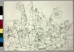 Verovering van Saida (Sayda) door Johann the Yngr. Dallinger von Dalling
