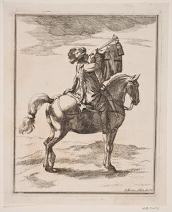 Een Trompetter te Paard door Johanna Fosie