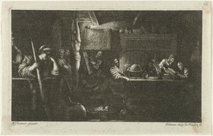 Minerva als beschermster van de kunsten en wetenschappen
