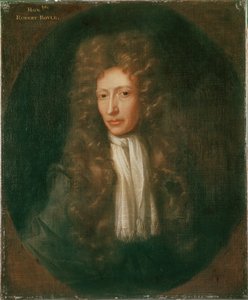 Portret van Robert Boyle door Johannes (after) Kerseboom