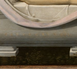 Rouw, detail, ca.1490-1510 door Johannes (fl.16th century) Hispanus