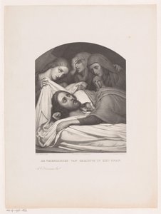 Vrouwen bij het graf van Christus door Johannes Christiaan d