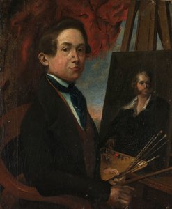 Zelfportret door Johannes Daniël Susan