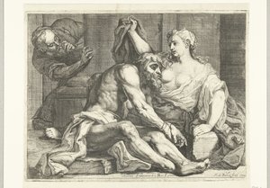 Cimon door Pero gevoed door Johannes Frans de Backer