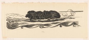 Vader Smit, Geelvinkbaai, Nederlands-Nieuw-Guinea door Johannes Frederik Engelbert ten Klooster (signed by artist)