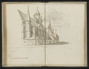 Mariakerk te Utrecht door Johannes Huibert Prins
