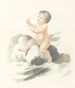 Naakt kind door Johannes Jacobsz van den Aveele (attributed to)