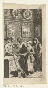 De geveinsde duivel door Johannes Jacobsz van den Aveele