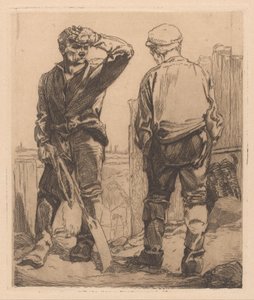 Twee arbeiders