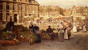 Bloemenmarkt in Den Haag