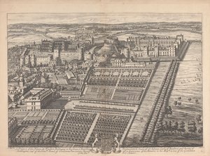 Een uitzicht op het huis in Windsor, behorend tot zijn genade Charles Beauclerck