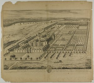 Knowle in de Parochie van Sevenoaks in Kent, plaat 24 uit Britannia Illustrata