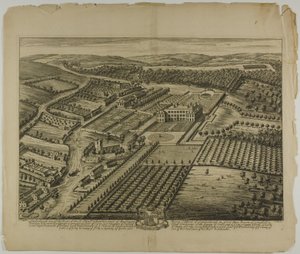 Londesburgh, plaat 31 uit Britannia Illustrata