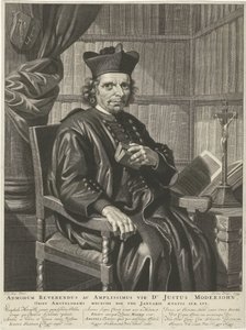 Portret van de pastoor Justus Modersohn