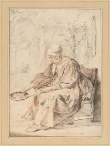 Pannenkoekvrouw door Johannes Kornlein