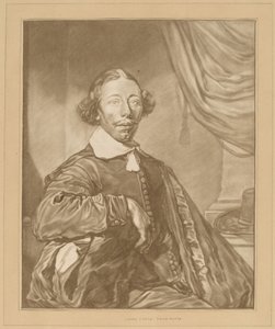 Portret van een Zittende Man door Johannes Kornlein