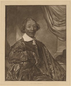 Portret van een Zittende Man door Johannes Kornlein