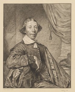 Portret van een man door Johannes Kornlein