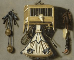 Stilleven met Jachtuitrusting