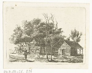 IJskelder bij de Utrechtse Poort door Johannes Ludovicus van den Bos