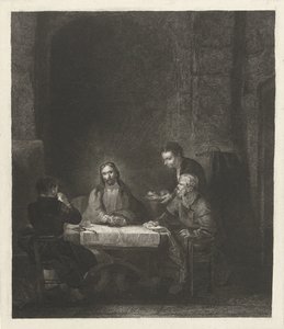 Maaltijd te Emmaüs door Johannes Pieter de Frey