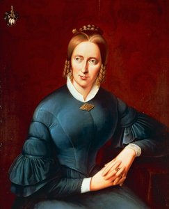 Portret van Annette von Droste-Hulshoff