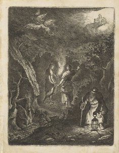 Allegorie van de weg van de ware liefde