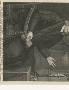 Portret van Hendrik van der Graft door Johannes Willemsz. Munnickhuysen