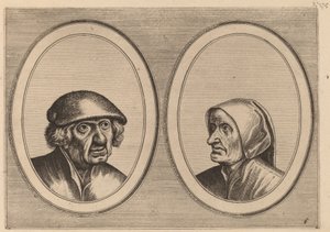 "Dirck Domp" en "Zeedighe Kniertje" door Johannes and Lucas van Doetechum after Pieter Bruegel the Elder