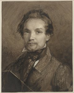 Zelfportret van Johannes de Mare door Johannes de Mare