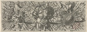Twee borstkurassen door Johannes of Lucas van Doetechum