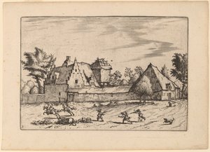 Boerderijen in een Hof