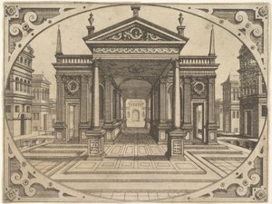 Plaat uit Scenographiae