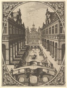 Plaat uit Scenographiae..., ca. 1560