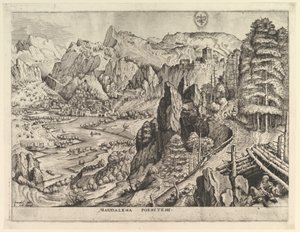 De boetvaardige Magdalena door Johannes van Doetecum I