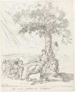 Het Volksbewind Gevestigd, decoratie op het Amstelveld, 1795 door Johannes van Dregt (rejected attribution)