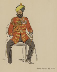 Officier Central India Horse