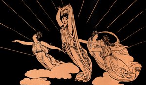Scène uit De Odyssee van Homerus (print)