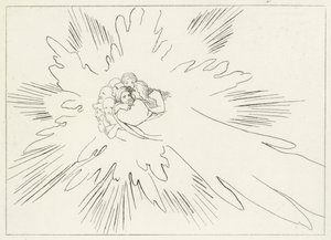 St. Petrus, Paradijs, Canto 24 door John (after) Flaxman