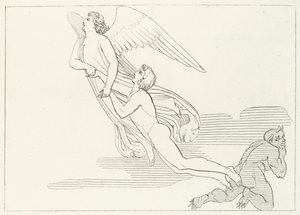 De Bevrijding van Buonaconte, Vagevuur, Canto 5 (gravure)