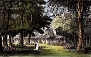 Het huisje van prinses Elizabeth, Old Windsor, uit R. Ackermann