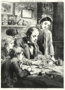 Het huis dat John bouwde (gravure)