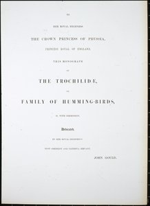 Frontispice door John (after) Gould